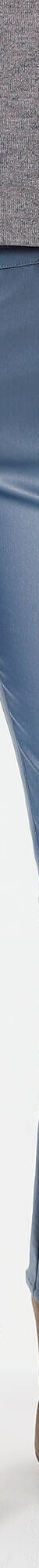 Pantalon droit enduit (bleu grisé) Pantalon droit enduit (bleu grisé)